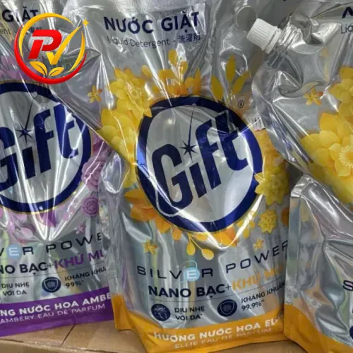 Nước Giặt Gift Nano Bạc 3.6kg - Kháng Khuẩn, Khử Mùi, Lưu Hương