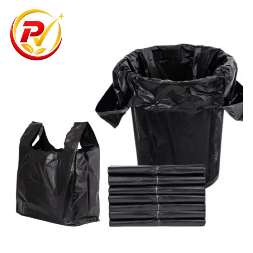 Túi Đựng Rác Cuộn Màu Đen