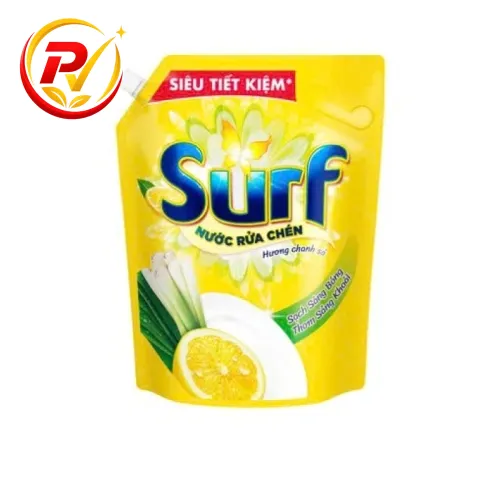 Nước rửa chén Surf hương chanh sả túi 3 lít