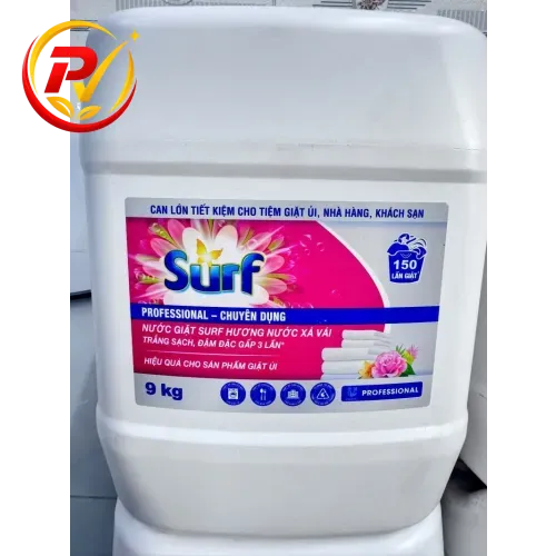 Nước giặt Surf Hương Hoa Cỏ Diệu Kì can lớn 9kg