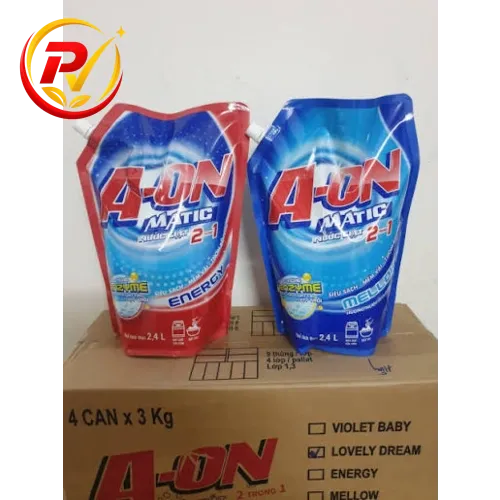 Nước Giặt Xả 5 trong 1 A-ON Matic 2,2Kg (Sạch, Thơm) Hương Nắng Mai