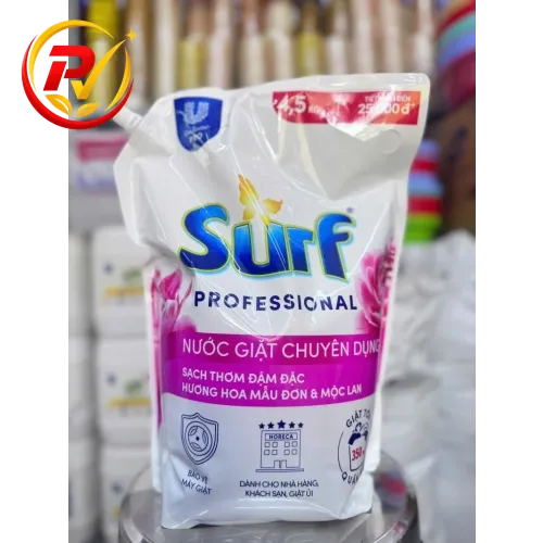 Nước giặt Surf chuyên dụng 4.5kg Hương Hoa Mẫu Đơn &amp; Mộc Lan